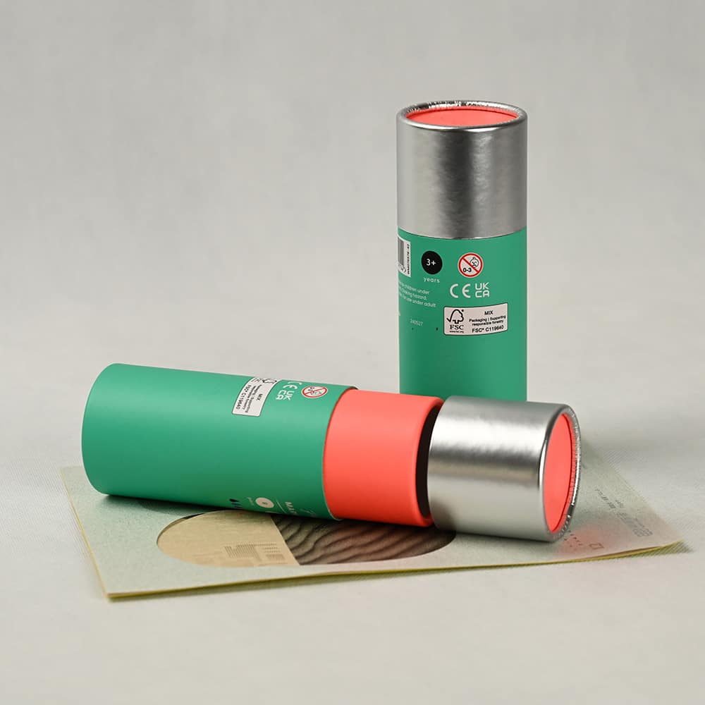 Specialty Foods paper tube packaging application