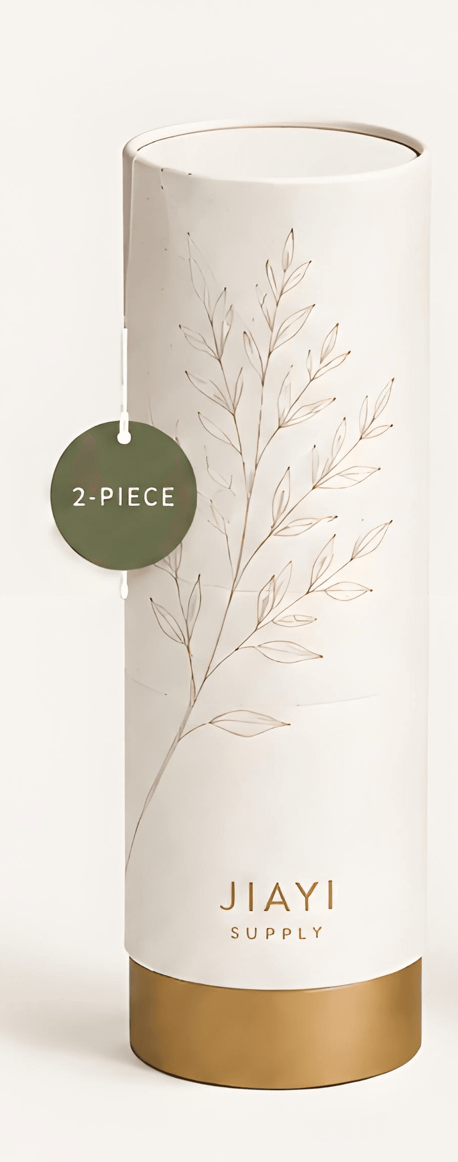 2-piece paper tube with deep lid and base — Jiayi