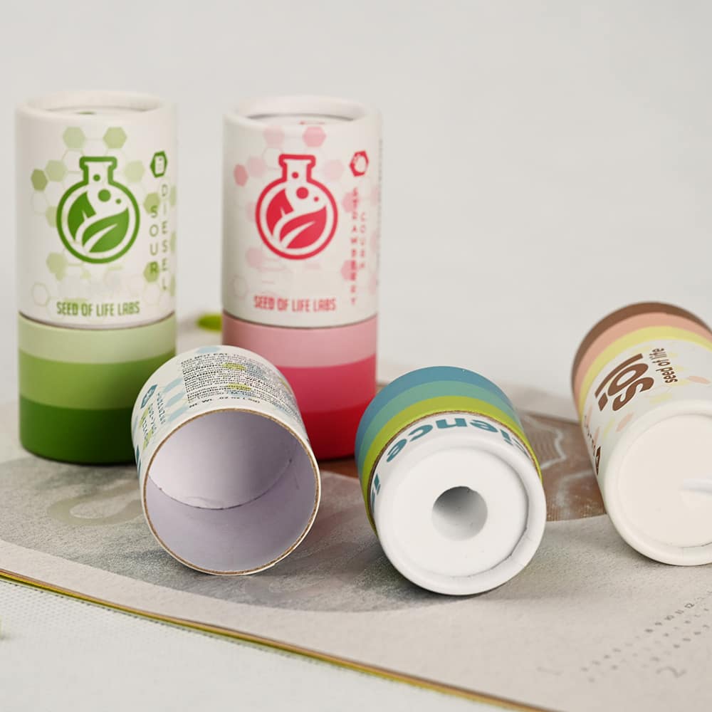 Child-resistant paper tubes — Jiayi Child-resistant paper tube packaging for regulated products