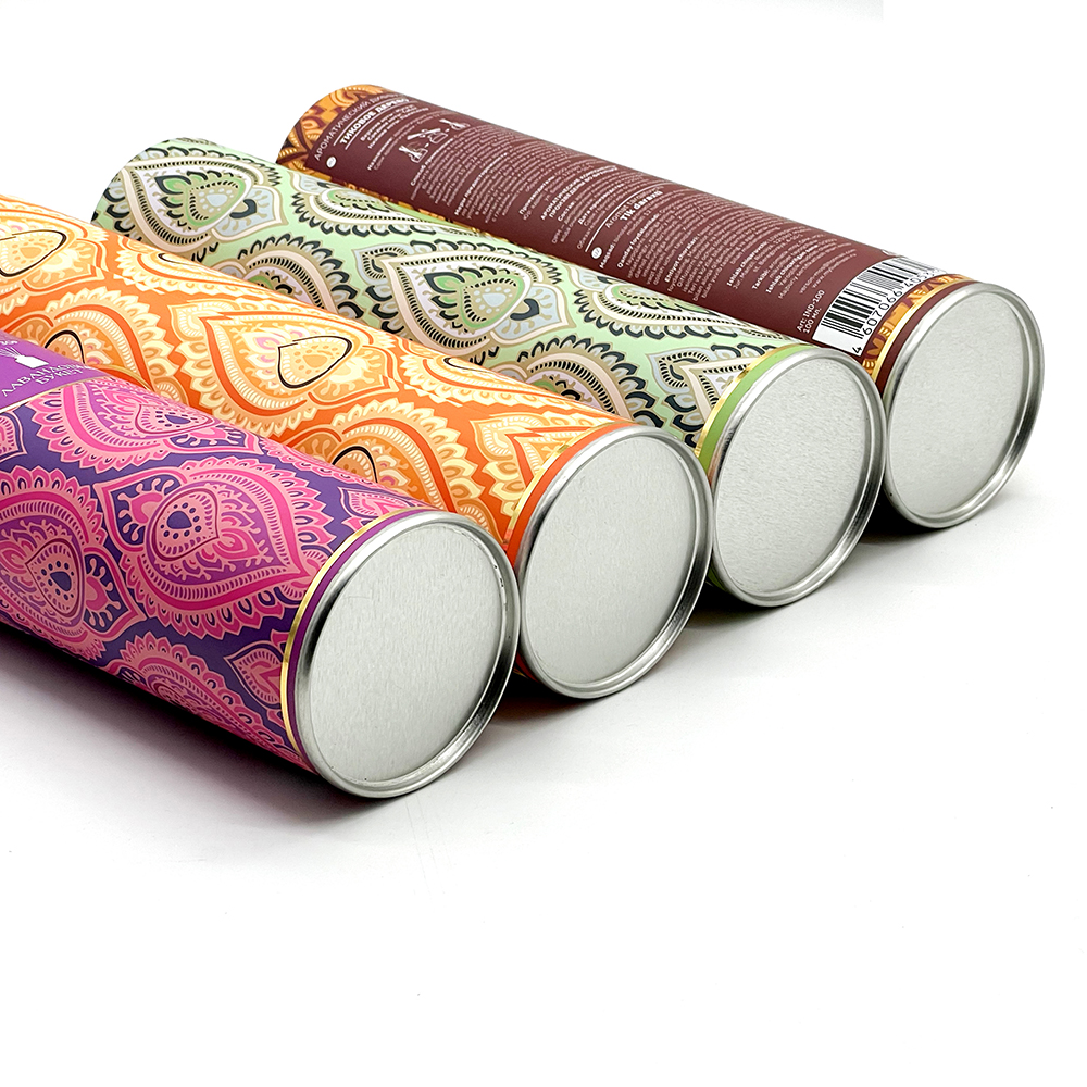 Essential Oils paper tube packaging application