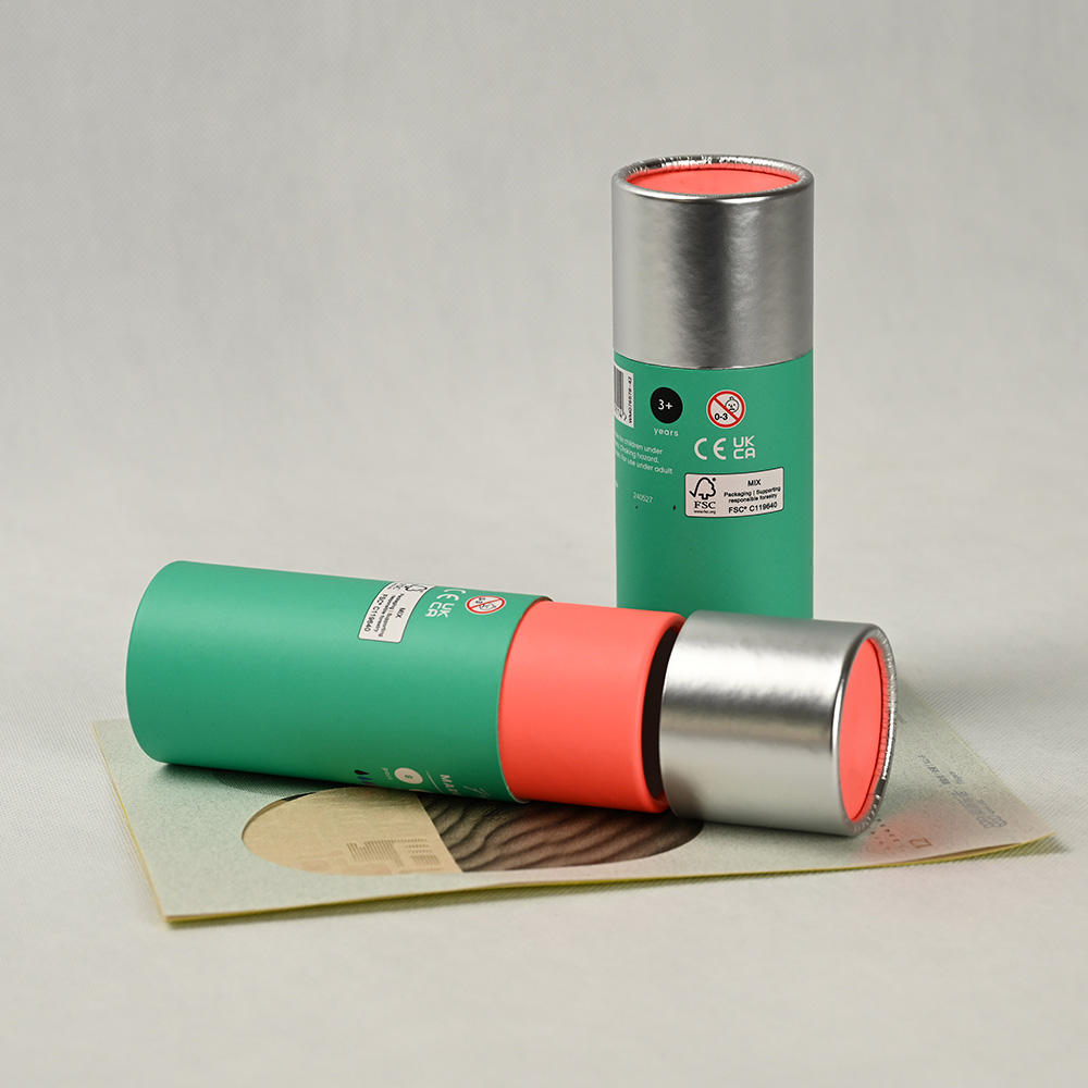 Specialty Foods paper tube packaging application